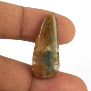 14.8 Cts Natural Moss Agate Cabochon Free Form Gemstone for Pendant VG560 - Picture 1 of 4