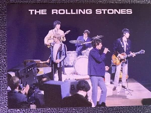 Rolling Stones 60's Band Photo in concert postcard - Picture 1 of 2