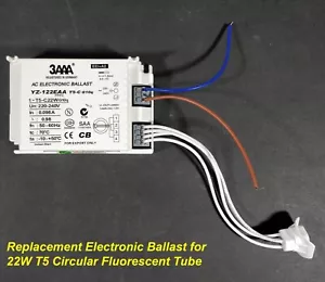 Replacement Ballast / Driver for 22W T5 Circular Fluorescent Tubes Lamps Lights - Picture 1 of 3