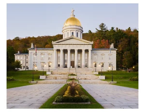 Vermont State House Gebäude 8 x 10 Foto auf 8,5" x 11" - Bild 1 von 1