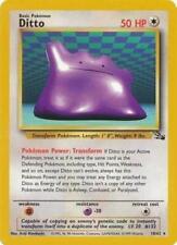 Ditto - 18/62 - Pokemon Fossil Unlimited Rare Card WOTC NM