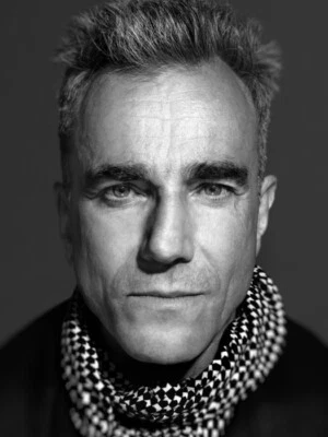 V3534 Daniel Day-Lewis Actor BW Portrait Decor WALL POSTER PRINT UK - Image 1 of 4