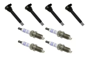Set of 4 Ignition Coils + 4 Spark Plugs BOSCH for Audi, Volkswagen Brand New - Picture 1 of 1