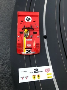 Aurora G PLUS Professionally Printed Decals FERRARI #2 AURORA VERSION - Picture 1 of 4