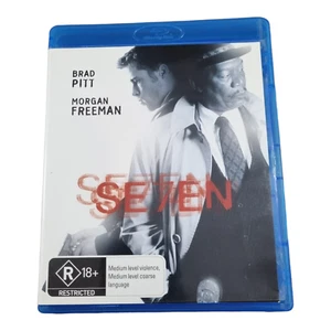 Se7en (Blu-ray, 1995) Seven /Brad Pitt, Morgan Freeman - Region B - Picture 1 of 3