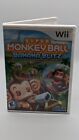 Super Monkey Ball Banana Blitz (Nintendo Wii, 2006) W/Manual