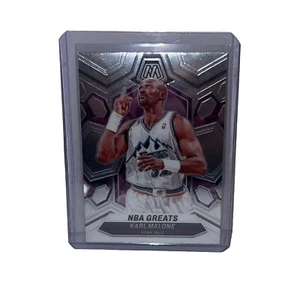 Karl Malone 2023-24 Panini Mosaic NBA Greats #297 Utah Jazz - Picture 1 of 4