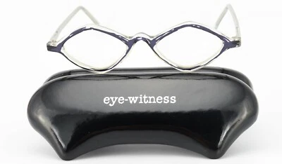 Occhiali EYE TESTIMONE di THEO Belgium mod. EB 12 rombi vintage design arte + custodia - Immagine 1 di 4