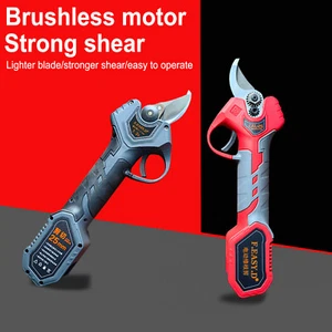 25MM Electric Pruning Shears Mini Cordless Secateur Branch Scissor Cutter Pruner - Picture 1 of 12