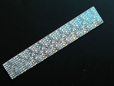 Silver Hologram Bookmark! Lovely Gift! World Book Day! Leather Backed! • 3.61£