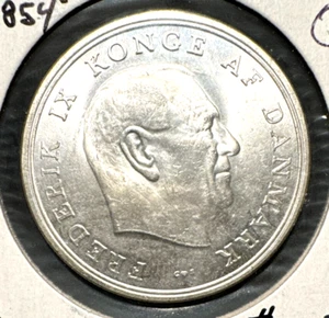 Denmark 1964 5 Kroner KM 854 Premium BU (1) - Picture 1 of 2