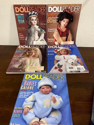 Лот из 5 журналов для чтения кукол 2001 отличная форма отличная сделка! История кукол - Изображение 1 из 4