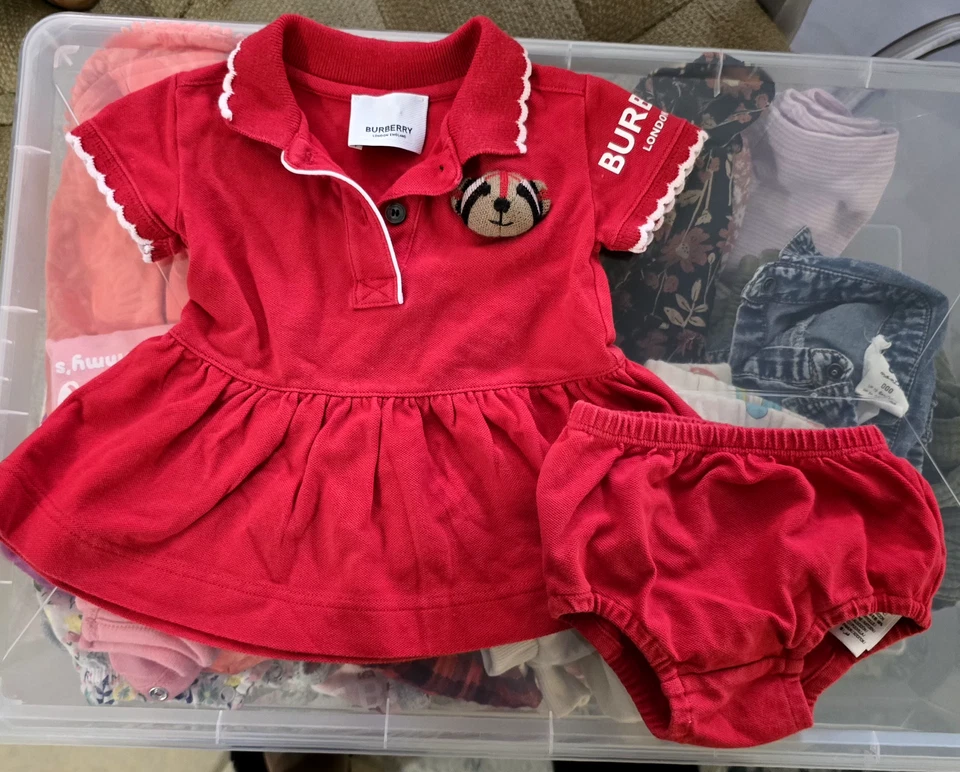 Ropa de niña de diseñador recién nacida Foto 1 de 1