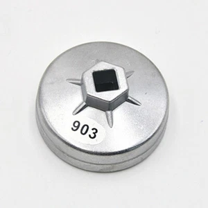 74mm 14 Flute Aluminum Oil Filter Wrench Socket Remover Tool for BMW Benz AUDI - Picture 1 of 5