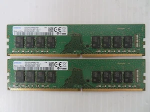 Samsung 32GB (2x16GB) 2Rx8 DDR4 PC4-2400T RAM Kit - M378A2K43CB1-CRC - Picture 1 of 2