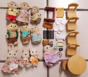 Lote Sylvanian Families Calico Critters - Imagen 1 de 4
