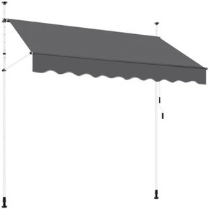 Tenda da Sole con Manovella Regolabile per Balcone Veranda a Bracci - Foto 1 di 13