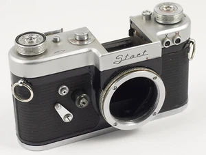 START KMZ VINTAGE SOVIET FILM CAMERA BODY - M42 LENS MOUNT CLA'D SERVICED TESTED - Picture 1 of 7
