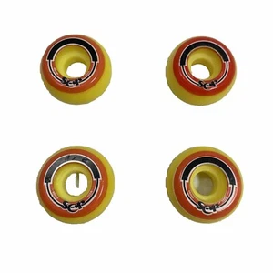 SCR Aggressive 4-pack 48mm 102A Skater Freestyle Inline Wheels NEW vintage - Picture 1 of 4