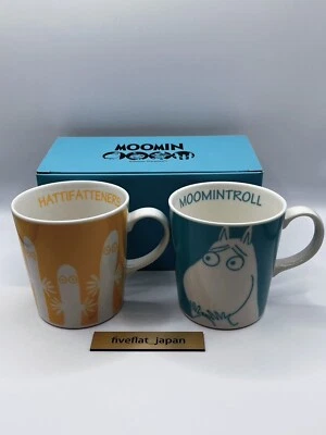 Moomin Mug Cup 2Pcs.Sets MM621BR-3 Moomin&Nyoronyoro Yamaka Made In Japan - Image 1 of 4