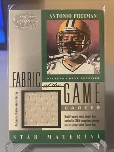 2001 Leaf Certified Materials Fabric of the Game Career /365 Antonio Freeman
