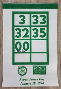 Robert Parish Signed Boston Celtics Jersey Retirement Banner NBA HOF LEGEND RAD - Picture 1 of 1