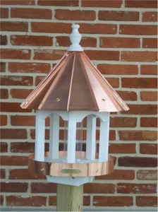 Vogelfutterhaus Amish - Made mit Kupferdach - Bild 1 von 1