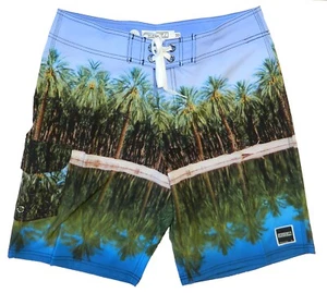 Ezekiel Men's Boardshort Rancho Swim Trunk Regular Fit Multi-Color Size 33 New - Picture 1 of 4