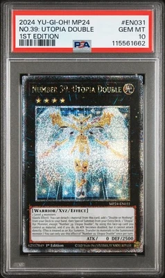 2024 Yu-Gi-Oh Number 39: Utopia Double MP24-EN031 Quarter CSR PSA 10 (Aug 25) - Image 1 of 2