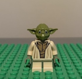 LEGO Yoda Minifigure Olive Green Star Wars 75142 75168 75233 75255 sw0707