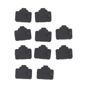 Ethernet Hub Port RJ45  Dust Cover  Protector Plug 10Pcs Black V5N74498 - Picture 1 of 8