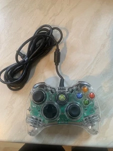 Xbox 360 Afterglow Clear Transparent Game Controller - Wired - PL-3702 - Picture 1 of 3