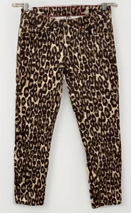 Kate Spade Leopard Print Broome Street Womens Ankle Skinny Jeans Size 26 X 26 - Picture 1 of 8