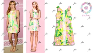 ABITO TARGET LILLY PULITZER FAN DANCE CLASSICO SHIFT CIARAN ARPA GEANNA ELSA S 4 - Foto 1 di 21