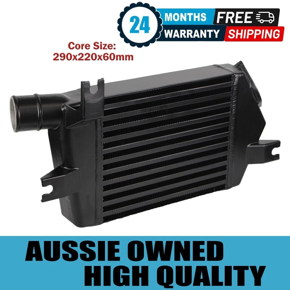 Upgrade Aluminium 60mm Intercooler For Mitsubishi Triton ML 4M41 3.2L 2006-2009 - Image 1 of 4