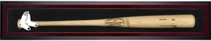 Boston Red Sox (2009-Present) Logo Mahogany Framed Single Bat Display Case - Picture 1 of 1