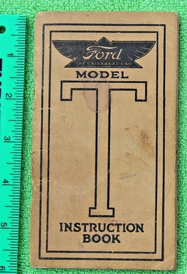 1913 Ford Model T Instruction Booklet User Manual Antique Car Auto Truck Detroit - Image 1 of 4