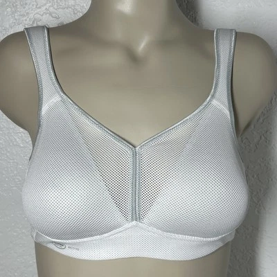 Anita Wireless Sports Bra 32B White Air Control White Wireless Padded - Image 1 of 4