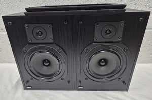 JPW Mini Monitor Altoparlanti da Libreria in Legno Nero con Griglie Cablate - Foto 1 di 6