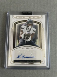 2024..National Treasures..NICO COLLINS..Signatures AUTO Gold SP..26/49 Texans - Bild 1 von 9