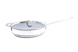 All-Clad 3-Qt Copper Core Saute Frying Pan with Lid 11" USED - Picture 1 of 10