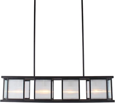 Eglo Lighting 203726A Henessy - Four Light Linear Pendant - Image 1 of 3
