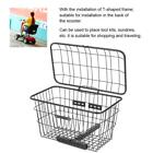 Iron Rear Basket for Mobility Scooter Electric Bike Outdoors