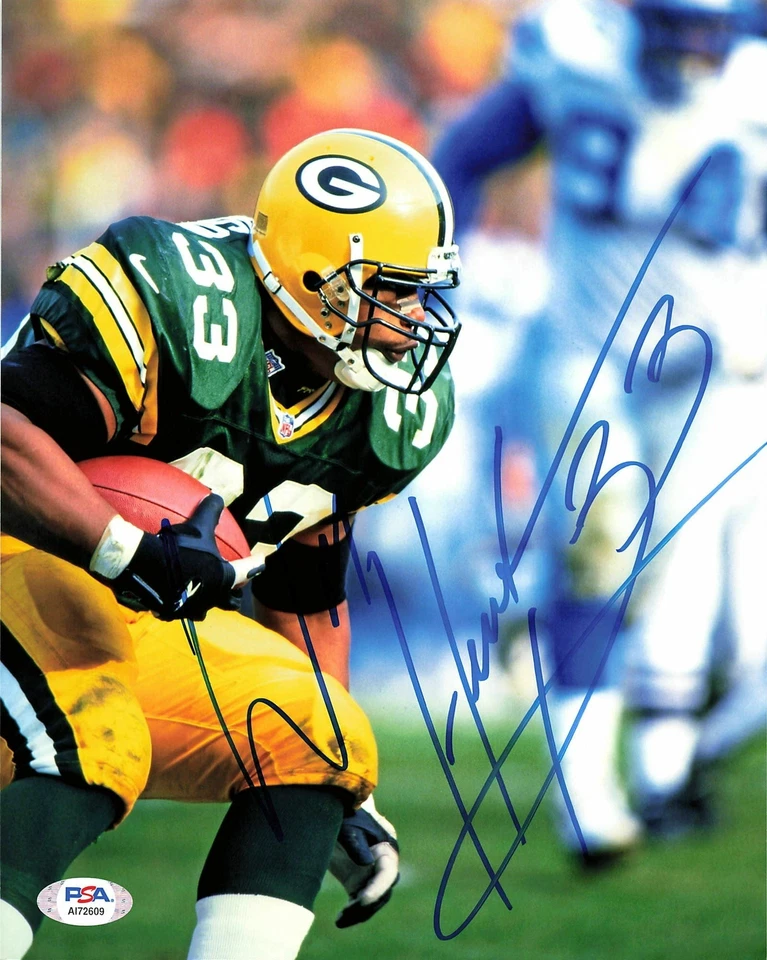 WILLIAM HENDERSON Signed 8X10 PHOTO PSA/DNA Green Bay Packers Autographed - Image 1 of 1