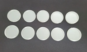 10 capsule supporto ermetico Direct Fit 40,6 mm per moneta American Silver Eagle 1 oz - Foto 1 di 7