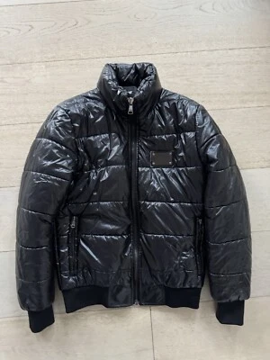 Dolce & Gabbana зимний пуховик черная куртка пальто M - Изображение 1 из 4