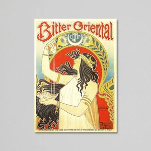 Vintage Food & Drink Poster - Bitter Oriental by Henri Privat-Livemont 1897 - Picture 1 of 10