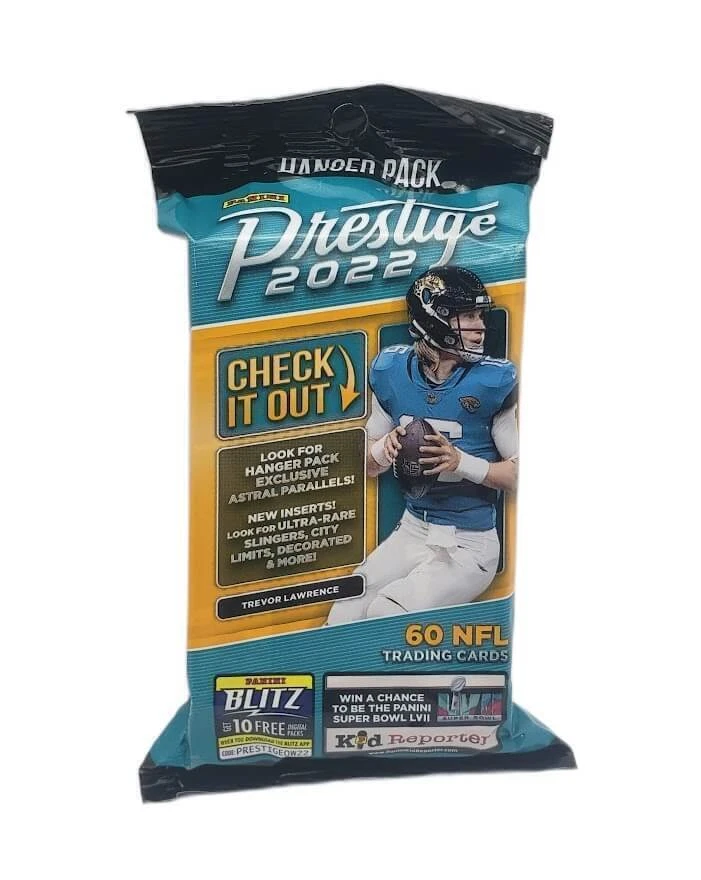 Panini 2022 Prestige Football Hanger Pack - 60 Cards