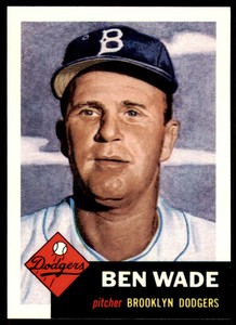1991 Topps Archives 1953 Ben Wade . Brooklyn Dodgers #4