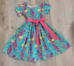Troll Dress for gril's Handmade Size 5/6 - Picture 1 of 9